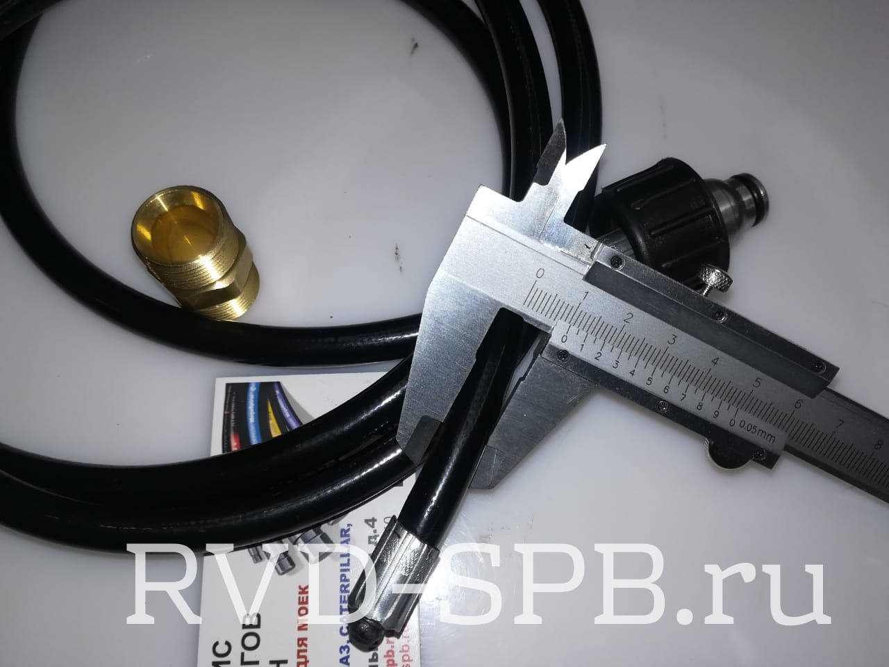Изготовление пластикового каналопромывочного шланга на KARCHER (Керхер) с дюзой Изготовление пластикового каналопромывочного шланга на KARCHER (Керхер) с дюзой