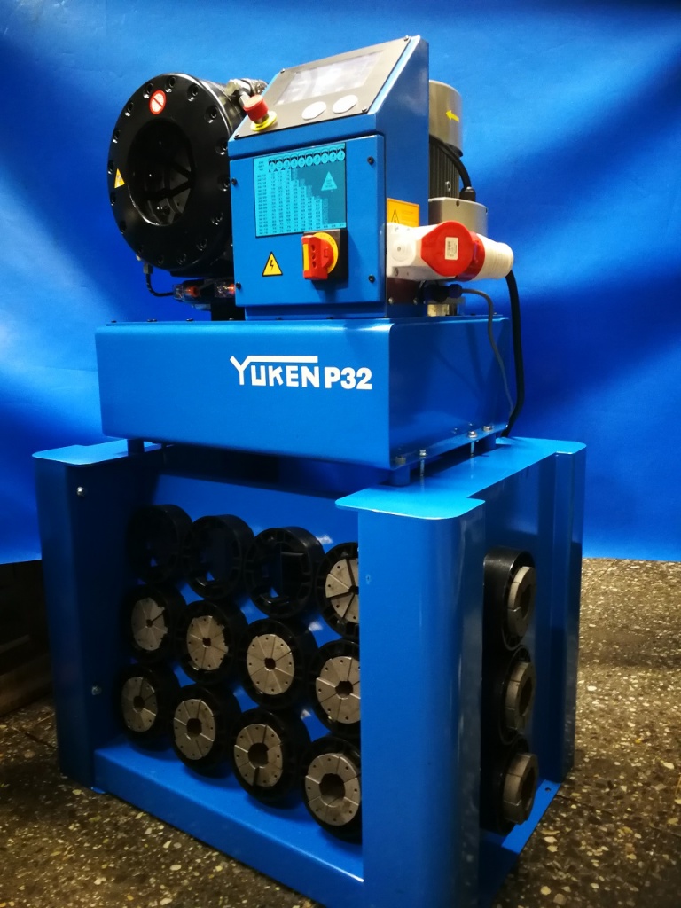 Model Yuken P32-gidravlicheskij stanok dlya opressovki shlangov, rukavov vysokogo davleniya.jpg