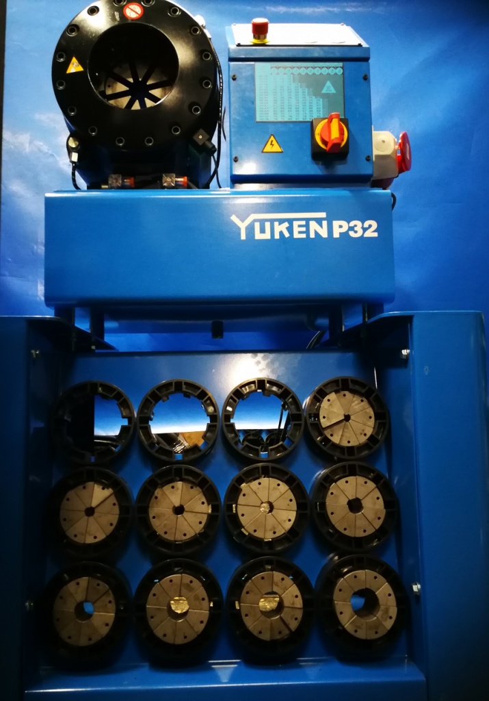 Model' Yuken P32-gidravlicheskij stanok dlya opressovki shlangov, rukavov vysokogo davleniya.jpg